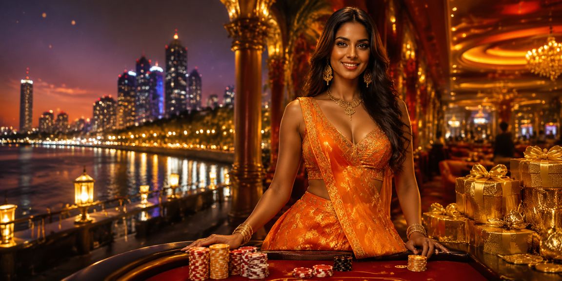 VIP bonus casino players in Pune city enjoying red and gold decor